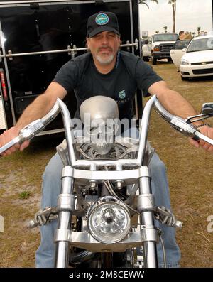 MIAMI, FLORIDA - JANUAR 13 2023: STUNTMAN ROBBIE KNIEVEL SOHN VON EVEL KNIEVEL TOT MIT 60. Orig Pix hat hier 2007 Leute aufgenommen: Robbie Knievel Credit: Storms Media Group/Alamy Live News Stockfoto