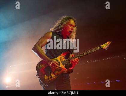 Metallica im Konzert Stockfoto