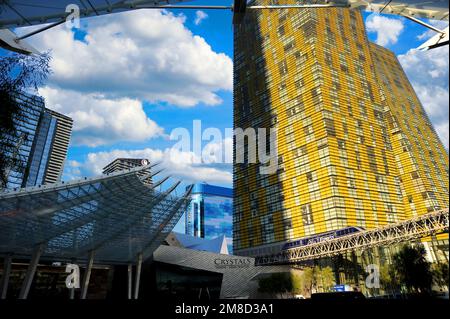 ARIA Express Hotel in Las Vegas, Nevada Stockfoto