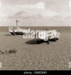 Aldeburgh, Suffolk, berühmt für seine Verbindung mit dem Komponisten Benjamin Britten und für seine atemberaubende Küste. Stockfoto