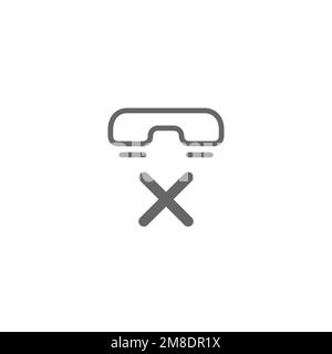 Fehlersymbole, allgemeine Grafikressourcen, Vektorabbildungen. Stock Vektor