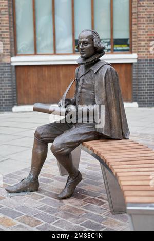 shakespeare-Statue Stockfoto