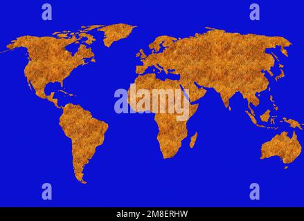 Globale Dürre, Konzeptbild Stockfoto