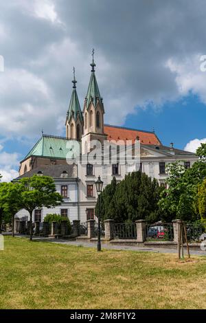 UNESCO-Weltkulturerbe Gärten und Schloss Kromeriz, Tschechische Republik Stockfoto