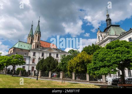 UNESCO-Weltkulturerbe Gärten und Schloss Kromeriz, Tschechische Republik Stockfoto