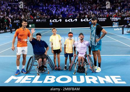 2023 Australian Open: Vorschau Stockfoto