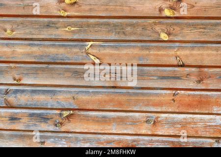 Alte hölzerne Wand Hintergrund Stockfoto