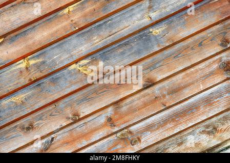 Alte hölzerne Wand Hintergrund Stockfoto