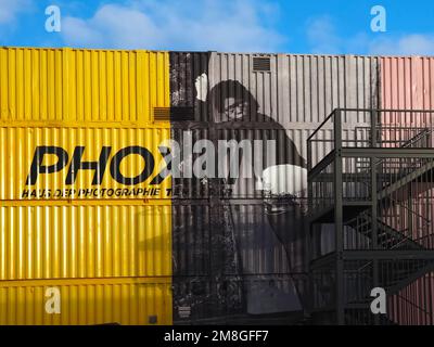 Phoxxi-Gebäude in Hamburg, Teil des Museums Deichtorhallen Stockfoto