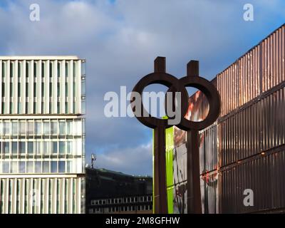 Phoxxi-Gebäude in Hamburg, Teil des Museums Deichtorhallen Stockfoto