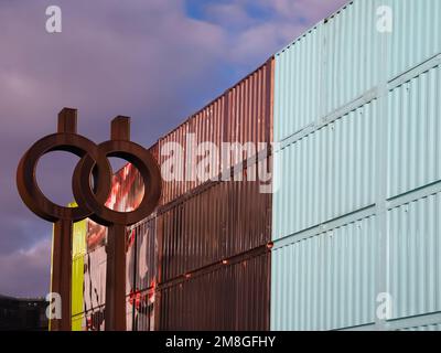 Phoxxi-Gebäude in Hamburg, Teil des Museums Deichtorhallen Stockfoto