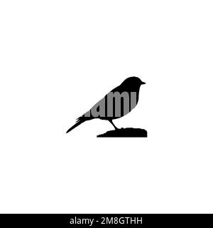 Vogelsymbol. Schlichter Stil Naturreisen großes Sale Poster Hintergrundsymbol. Logo der Vogelmarke. Vogel-T-Shirt-Druck. Vektor für Aufkleber. Stock Vektor
