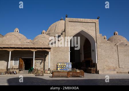 Toqi Zargaron (Trading Dome), Buhkara, Usbekistan Stockfoto