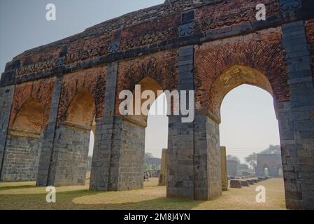 islamische Moschee-Designs vom Touristenort westbengalen indiens Stockfoto