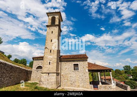 Spilimbergo. Kleine Kirche (Chiesa della Beata Vergine della Mercede oder dell’Anconica), 1687, Provinz Pordenone, Friaul-Julisch Venetien, Italien, Europa. Stockfoto