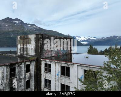 Alaska, auch bekannt als die letzte Grenze. Bietet viele der Schönheiten der Vereinigten Staaten. Diese Bilder sind von der Kenai-Halbinsel. Stockfoto