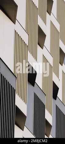 Fassade eines modernen Bürogebäudes Stockfoto