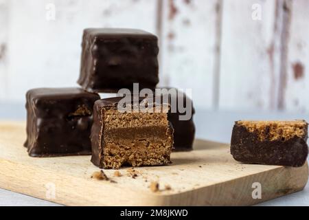 Schokoladen-Kuchen Stockfoto