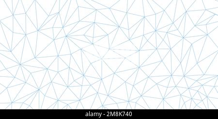 Einfarbiger Hintergrund mit Dreiecksnetz, Geometrietextur Stock Vektor