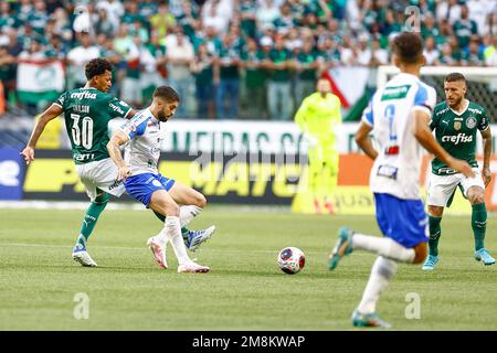 Sao Paulo, Brasilien. 14. Januar 2023. SP - Sao Paulo - 01/14/2023 - PAULISTA 2023, PALMEIRAS X SAO BENTO Foto: Marcello Zambrana/AGIF/Sipa USA Kredit: SIPA USA/Alamy Live News Stockfoto