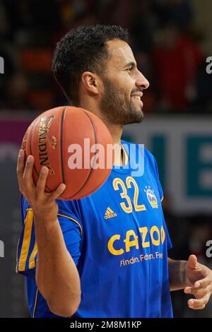 Deutsche Basketball Bundesliga 2022/2023 | FC Bayern München gegen ALBA Berlin. THIEMANN Johannes (ALBA Berlin BER32) Stockfoto