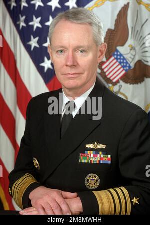ADM Donald L. Pilling, USN, VIZEVORSTEHER der Marine. Basis: Arlington Bundesstaat: Virginia (VA) Land: Vereinigte Staaten von Amerika (USA) Stockfoto