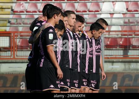 Perugia, Italien. 14. Januar 2023. Team palermo fc während AC Perugia vs Palermo FC, italienisches Fußballspiel Serie B in Perugia, Italien, Januar 14 2023 Kredit: Independent Photo Agency/Alamy Live News Stockfoto