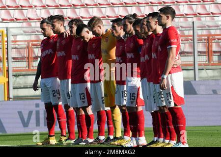 Perugia, Italien. 14. Januar 2023. Team perugia calcio während AC Perugia vs Palermo FC, italienisches Fußballspiel der Serie B in Perugia, Italien, Januar 14 2023 Kredit: Independent Photo Agency/Alamy Live News Stockfoto