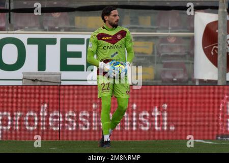 Reggio Calabria, Italien. 14. Januar 2023. Colombi Simone Reggina Portrait während Reggina 1914 vs SPAL, italienischer Fußball Serie B Match in Reggio Calabria, Italien, Januar 14 2023 Kredit: Independent Photo Agency/Alamy Live News Stockfoto