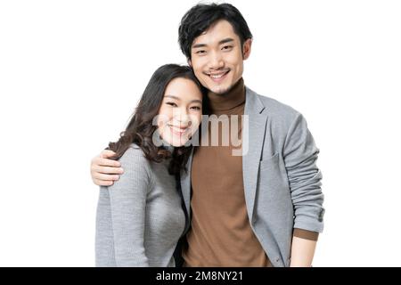 Nehmen Sie junge Liebhaber mit Stockfoto
