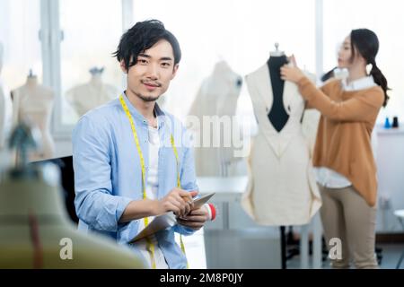 Zwei Mode-Designer Stockfoto