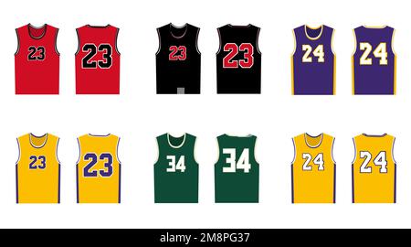 Illustration Basketball Sport-T-Shirt Design Stock Vektor