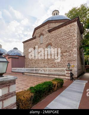 Hagia Sophia Hurrem Sultan Bathhouse oder Ayasofya Hurrem Sultan Hamami, ein traditionelles türkisches Ottomanen-Bad aus dem 16. Jahrhundert, oder Hamam, am Sultanahmet Square, Istanbul, Türkei Stockfoto