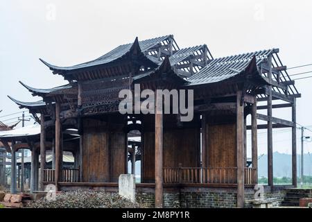 Hafen von Anhui huizhou Stockfoto