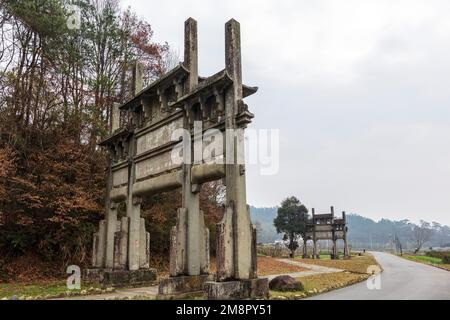 Hafen von Anhui huizhou Stockfoto