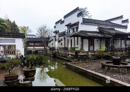 Hafen von Anhui huizhou Stockfoto