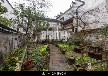 Hafen von Anhui huizhou Stockfoto