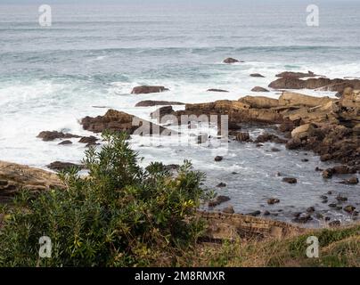 Cabo de higer im baskenland hondarribia Stockfoto