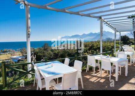 Mediterrane Landschaft von Antalya Stockfoto