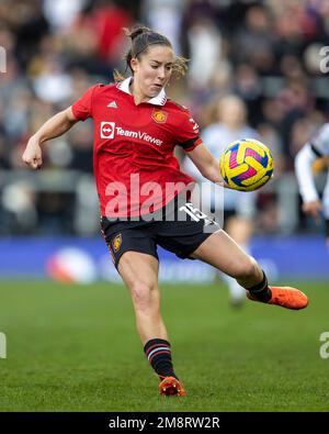 Leigh Sports Village, Manchester, Großbritannien. 15. Januar 2023. Damen Super League Football, Manchester United gegen Liverpool; Sofie Lundgaard von Liverpool Credit: Action Plus Sports/Alamy Live News Stockfoto