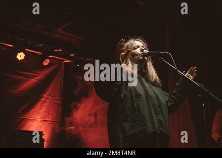 Arci Bellezza, Mailand, Italien, 14. Januar 2023, Nada auf der Bühne während Nada - La paura va via da se i pensieri Brilano Tour - italienische Sängermusik Stockfoto