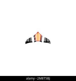 Kronensymbol. Einfaches Postersymbol für den großen Verkauf von Schmuckgeschäften. Design-Element des Markenlogos „Luxury“. Kronen-T-Shirt-Druck. Vektor für Aufkleber. Stock Vektor