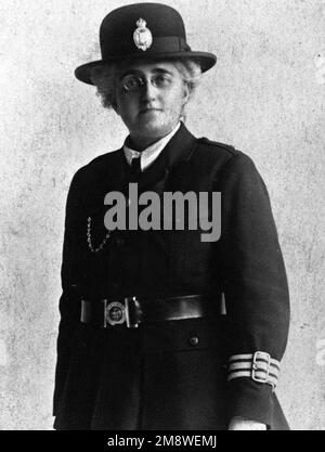 Edith Smith (1876-1923) die erste weibliche Polizeibeamtin im Vereinigten Königreich Stockfoto