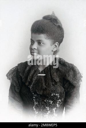 Ida B. Wells, Ida Bell Wells-Barnett, (1862-1931) amerikanische Journalistin und frühe Anführerin der Bürgerrechtsbewegung. Stockfoto