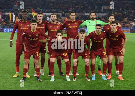 Stadio Olimpico, Rom, Italien. 15. Januar 2023. Serie A Fußball; Rom gegen Fiorentina; Romas Startfoto: Action Plus Sports/Alamy Live News Stockfoto
