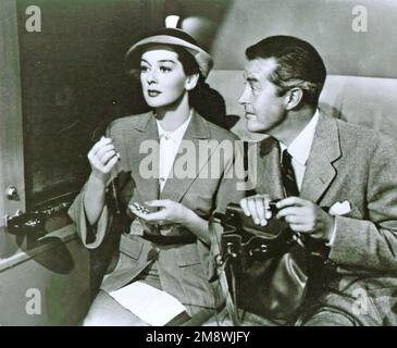 Eine AUSSERGEWÖHNLICHE FRAU 1950 Columbia Pictures Film mit Rosalind Russell und Ray Milland Stockfoto