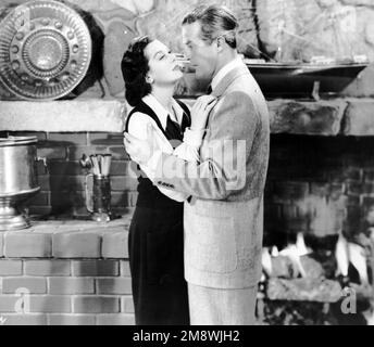 Eine AUSSERGEWÖHNLICHE FRAU 1950 Columbia Pictures Film mit Rosalind Russell und Ray Milland Stockfoto