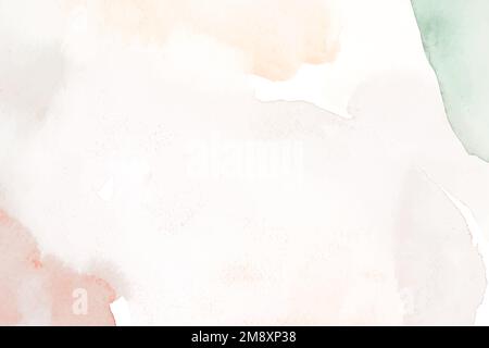 Vektor Aquarell Pastell abstrakter Hintergrund Stock Vektor