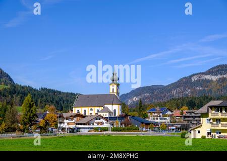 Pfarrkirche St. Peter und Paul, Soell, Tirol, Österreich Stockfoto