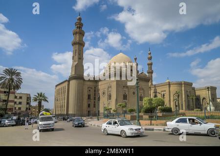 Sultan-Hasan-Moschee, Kairo, Ägypten Stockfoto